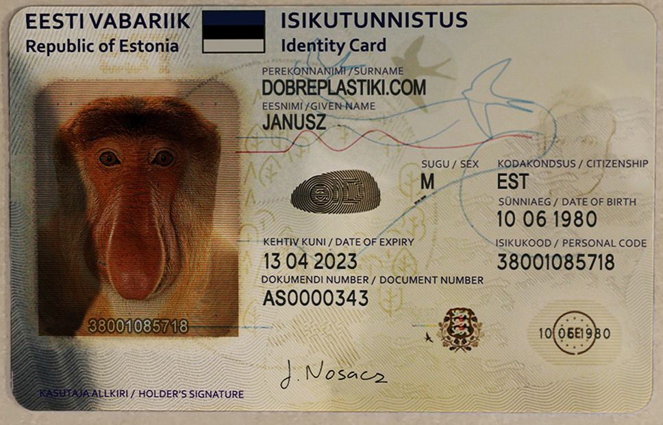 Identity Card - Estonia