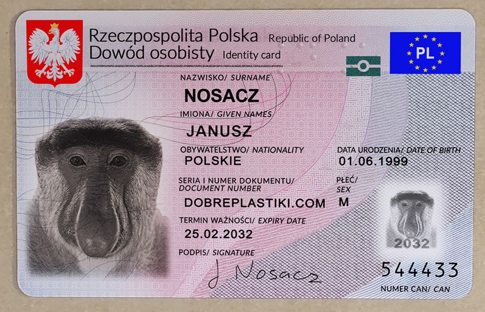 Dowód Osobisty - Polska (2019)