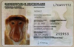 Identity Card - Germany