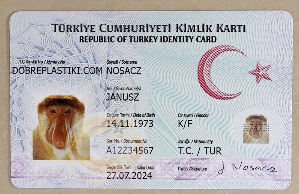 Identity Card - Turkey